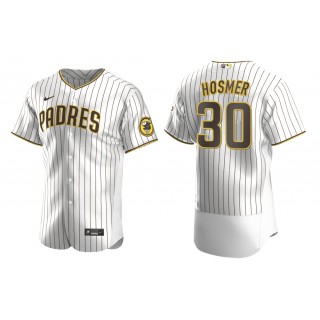 Padres Eric Hosmer White Brown Authentic Alternate Jersey