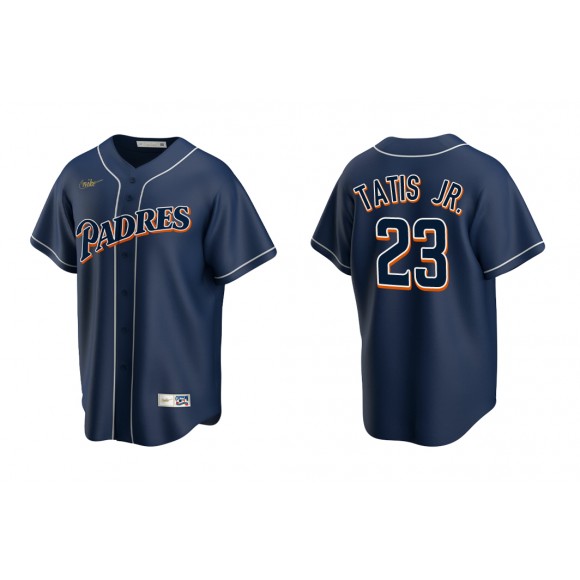 Padres Fernando Tatis Jr. Navy Cooperstown Collection Jersey