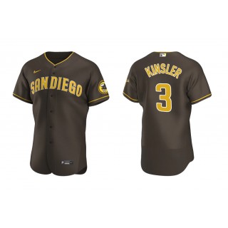 Padres Ian Kinsler Brown Authentic Road Jersey