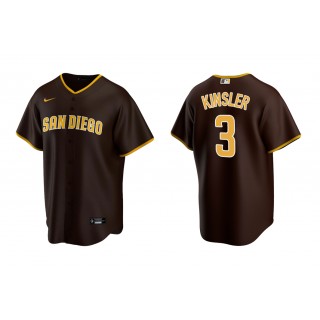 Padres Ian Kinsler Brown Replica Road Jersey