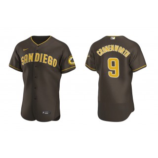 Padres Jake Cronenworth Brown Authentic Road Jersey