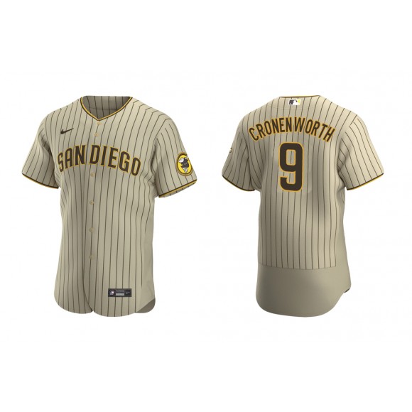 Padres Jake Cronenworth Tan Brown Authentic Alternate Jersey