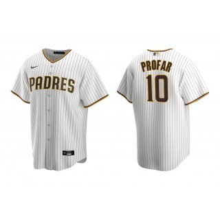 Padres Jurickson Profar White Brown Replica Home Jersey