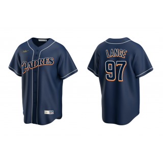 Padres Justin Lange Navy Cooperstown Collection Jersey