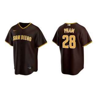 Padres Tommy Pham Brown Replica Road Jersey