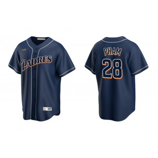 Padres Tommy Pham Navy Cooperstown Collection Jersey