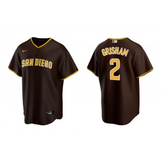 Padres Trent Grisham Brown Replica Road Jersey