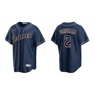 Padres Trent Grisham Navy Cooperstown Collection Jersey