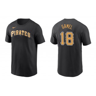 Pirates Ben Gamel Black Name Number Nike T-Shirt