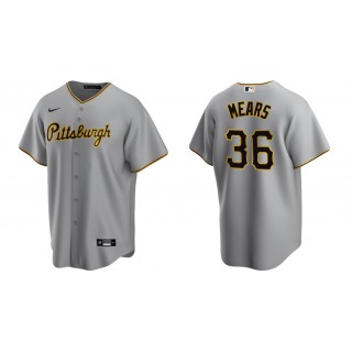 Pirates Nick Mears Gray Replica Road Jersey