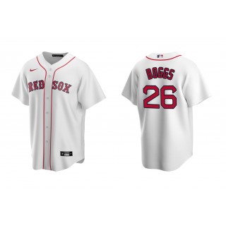 Red Sox Wade Boggs White Replica Home Jersey