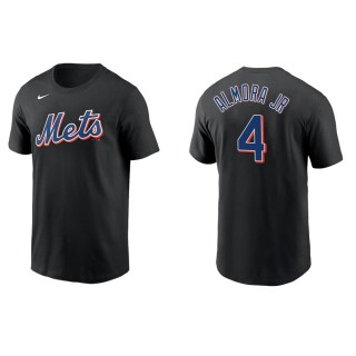 Albert Almora Jr. Black Name & Number Men's T-Shirt