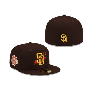 Men's San Diego Padres Leafy Front 59FIFTY Fitted Hat