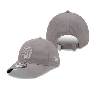 San Diego Padres Misty Morning Core Classic 9TWENTY Adjustable Hat Gray