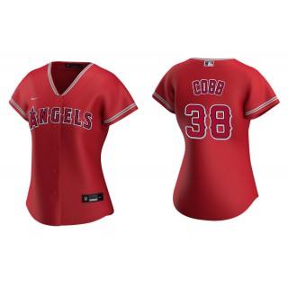 Alex Cobb Red Replica Alternate Women's Jersey