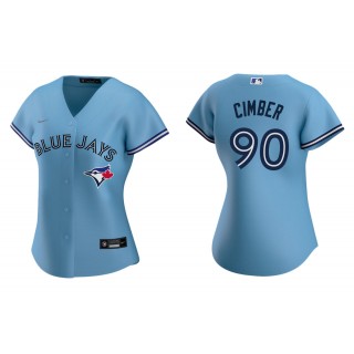 Adam Cimber Powder Blue Replica Alternate Women's Jersey