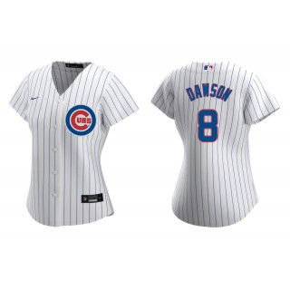 Andre Dawson White Replica Home Women's Jersey