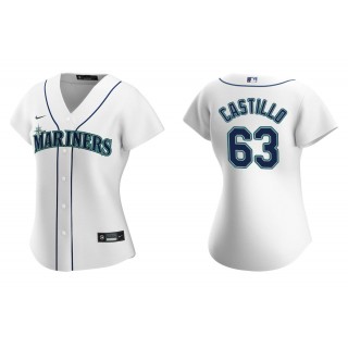 Diego Castillo White Replica Home Women's Jersey