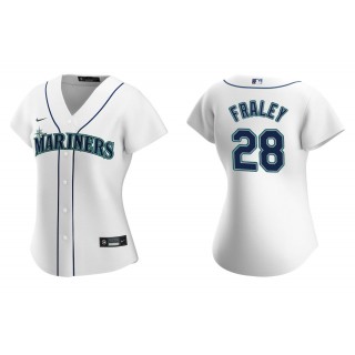 Jake Fraley White Replica Home Women's Jersey