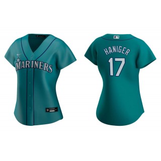 Mitch Haniger Aqua Replica Alternate Women's Jersey