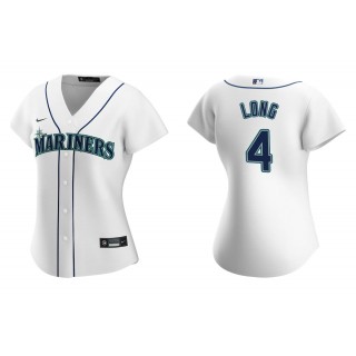 Shed Long Jr. White Replica Home Women's Jersey