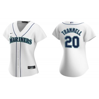 Taylor Trammell White Replica Home Women's Jersey