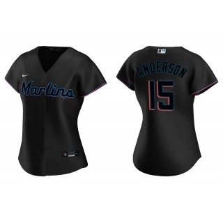 Brian Anderson Black Replica Alternate Women's Jersey