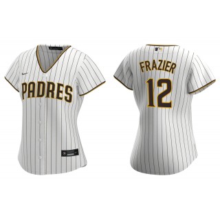 Adam Frazier White Brown Replica Home Women's Jersey