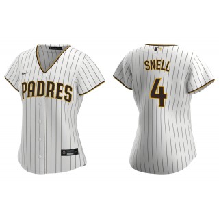 Blake Snell White Brown Replica Home Women's Jersey