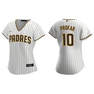 Jurickson Profar White Brown Replica Home Women's Jersey