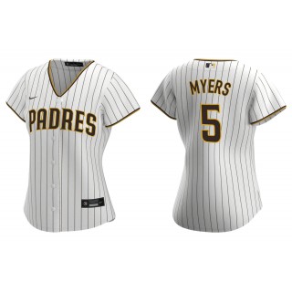 Wil Myers White Brown Replica Home Women's Jersey