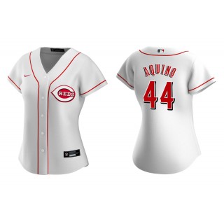 Aristides Aquino White Replica Home Women's Jersey