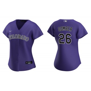 Austin Gomber Purple Replica Alternate Women's Jersey