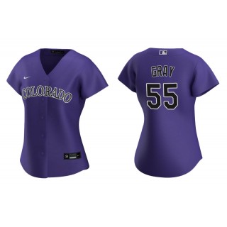 Jon Gray Purple Replica Alternate Women's Jersey