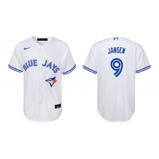 Blue Jays Danny Jansen White Replica Home Youth Jersey