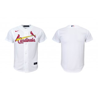 Youth St. Louis Cardinals White Replica Home Jersey