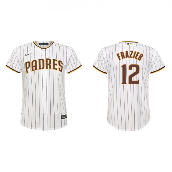 Youth San Diego Padres Adam Frazier White Replica Home Jersey