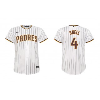 Padres Blake Snell White Replica Home Youth Jersey