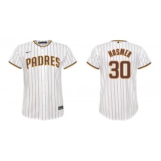 Padres Eric Hosmer White Replica Home Youth Jersey