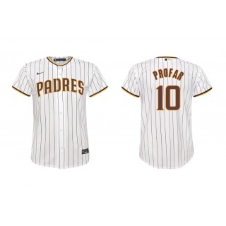 Padres Jurickson Profar White Replica Home Youth Jersey