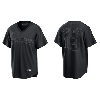 A.J. Pollock Men's Chicago White Sox Black Pitch Black Fashion Replica Jersey