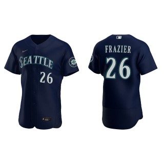 Adam Frazier Seattle Mariners Navy Alternate Authentic Jersey