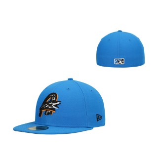 Akron RubberDucks Royal Authentic Collection Team Alternate 59FIFTY Fitted Hat