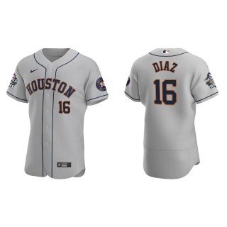 Aledmys Diaz Houston Astros Gray 2022 World Series Road Authentic Jersey