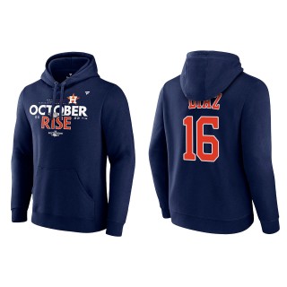 Aledmys Diaz Houston Astros Navy 2022 AL West Division Champions Locker Room Hoodie