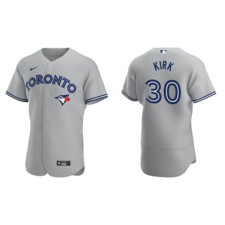 Alejandro Kirk Men's Toronto Blue Jays Gray Road Authentic Jersey