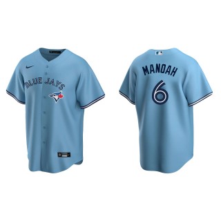 Alek Manoah Men's Toronto Blue Jays Powder Blue Alternate Replica Player Jersey