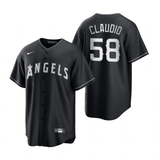 Alex Claudio Angels Nike Black White 2021 All Black Fashion Replica Jersey