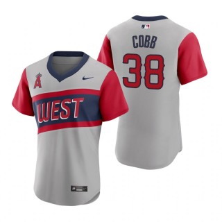 Angels Alex Cobb Nike Gray 2021 Little League Classic Jersey