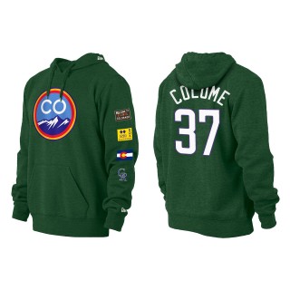 Alex Colome Colorado Rockies Green 2022 City Connect Pullover Hoodie